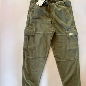 Zara boys Green Cargo Pants
